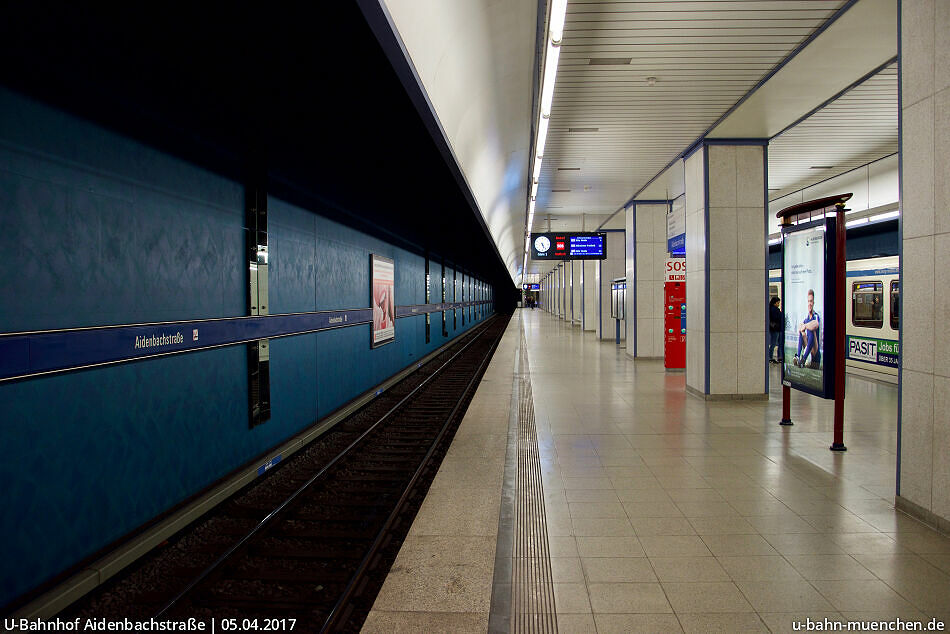 UBahn München UBahnhof Aidenbachstraße (U3)