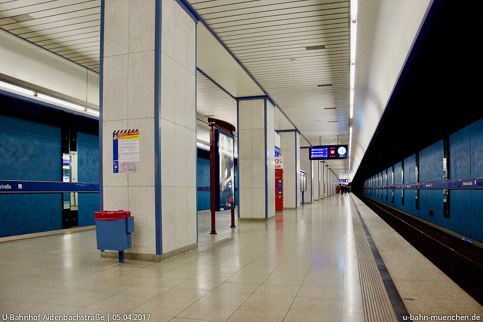 UBahnhof Aidenbachstraße (U3) UBahn München