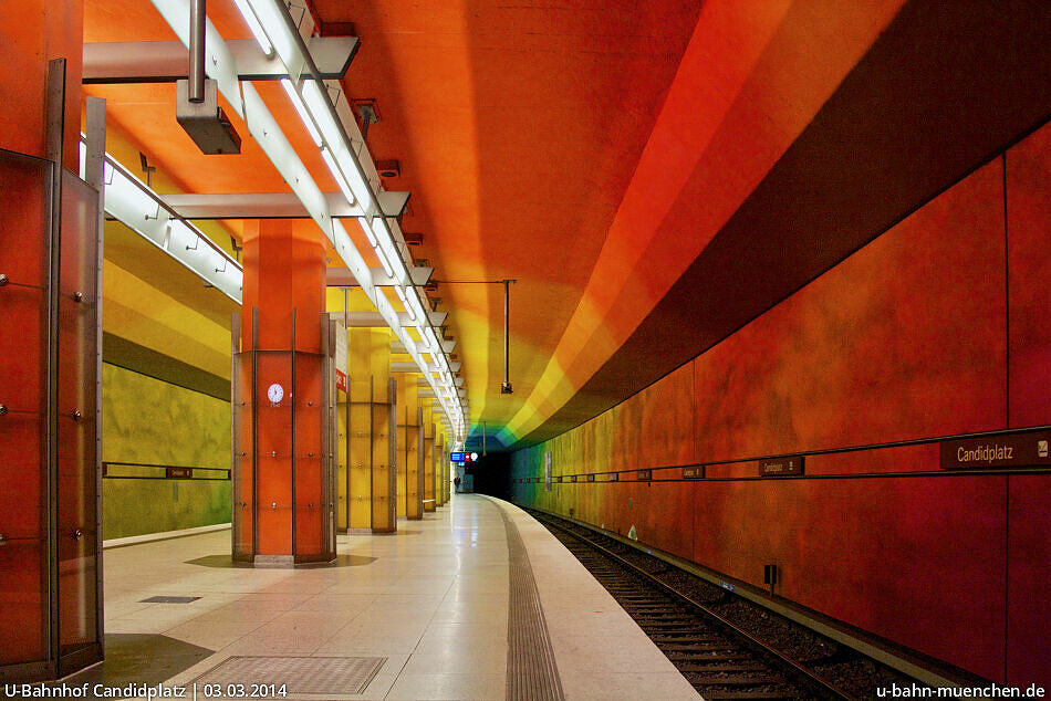 UBahn München UBahnhof Candidplatz (U1)