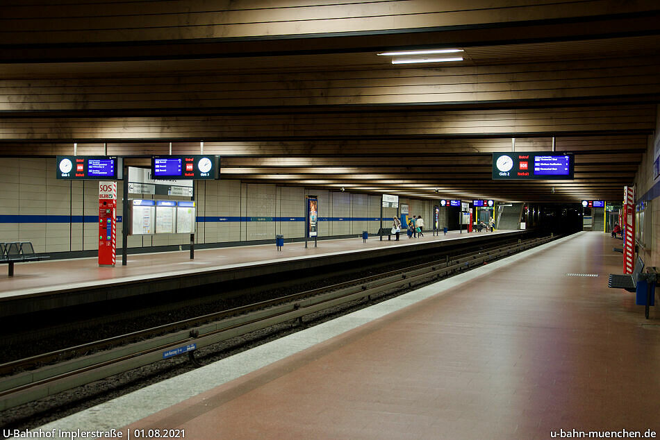 UBahnhof Implerstraße (U3, U6) UBahn München