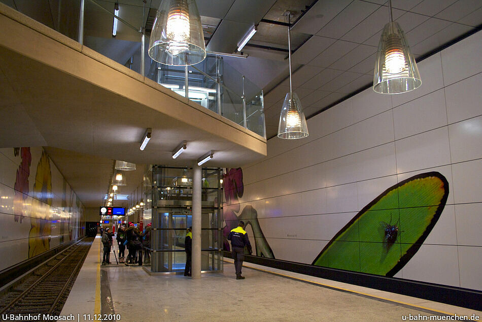 UBahnhof Moosach (U3) UBahn München