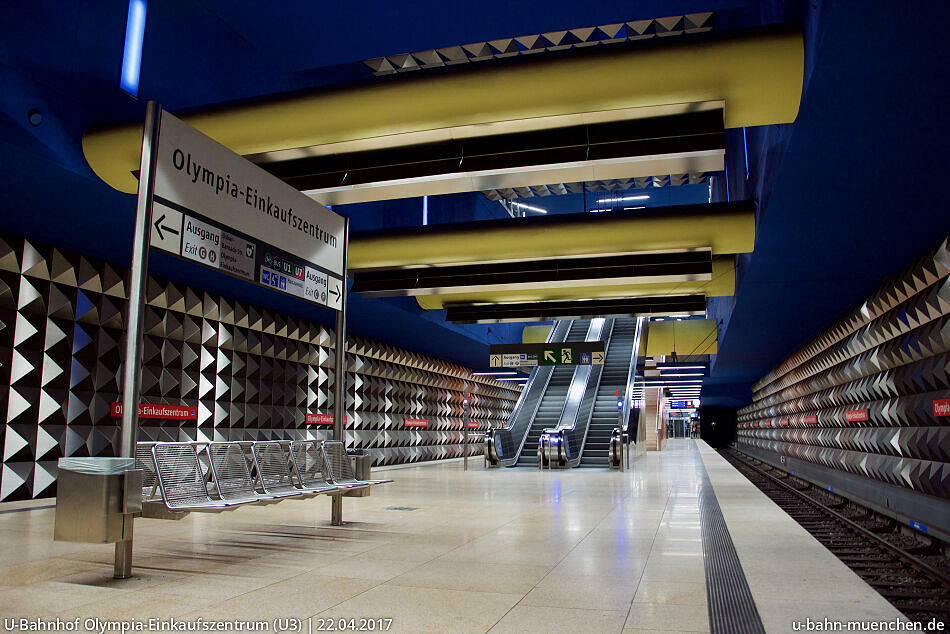 UBahn München Bahnhofsliste u3