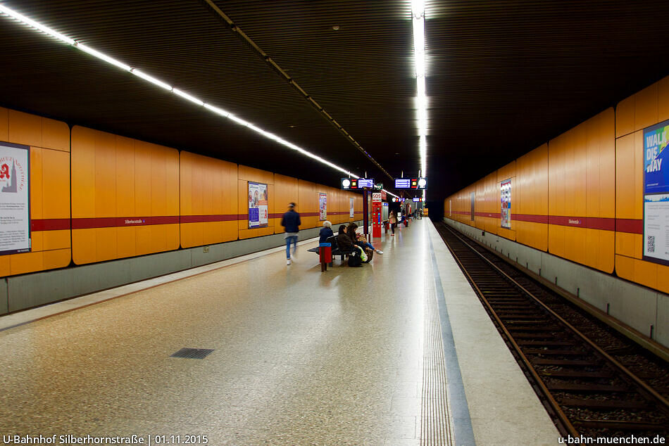 UBahnhof Silberhornstraße (U2, U7, U8) UBahn München