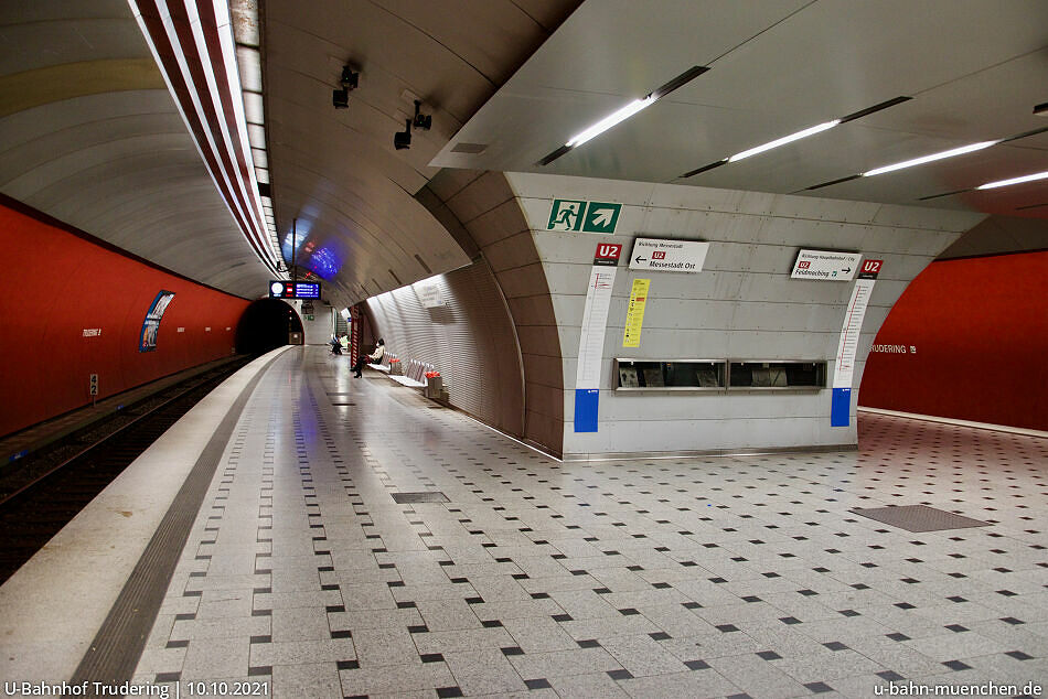 UBahnhof Trudering (U2) UBahn München