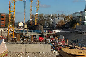 U-Bahnhof Martinsried im Bau