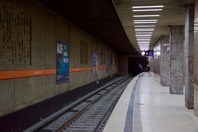 UBahnhof Bonner Platz (U3) UBahn München