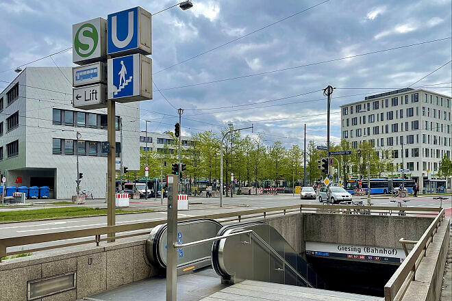 UBahnhof Giesing (Bahnhof) (U2, U7, U8) UBahn München