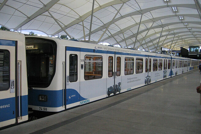 Bildergalerie Des U-Bahnwagens Typ B - U-Bahn München