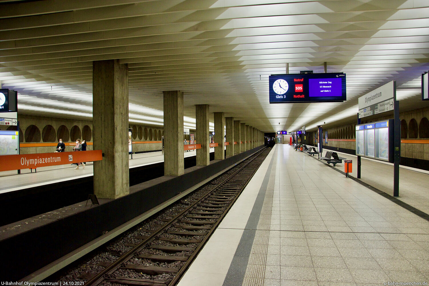 UBahnhof Olympiazentrum (U3, U8) UBahn München